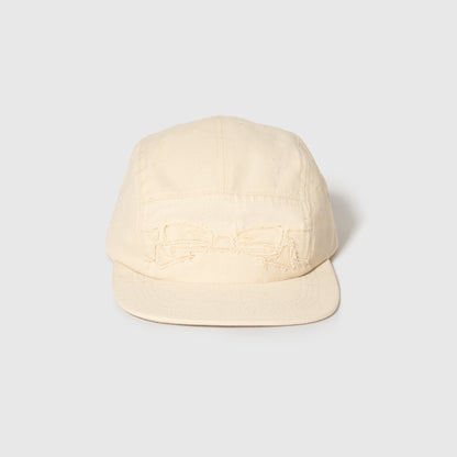 the cream cut hat