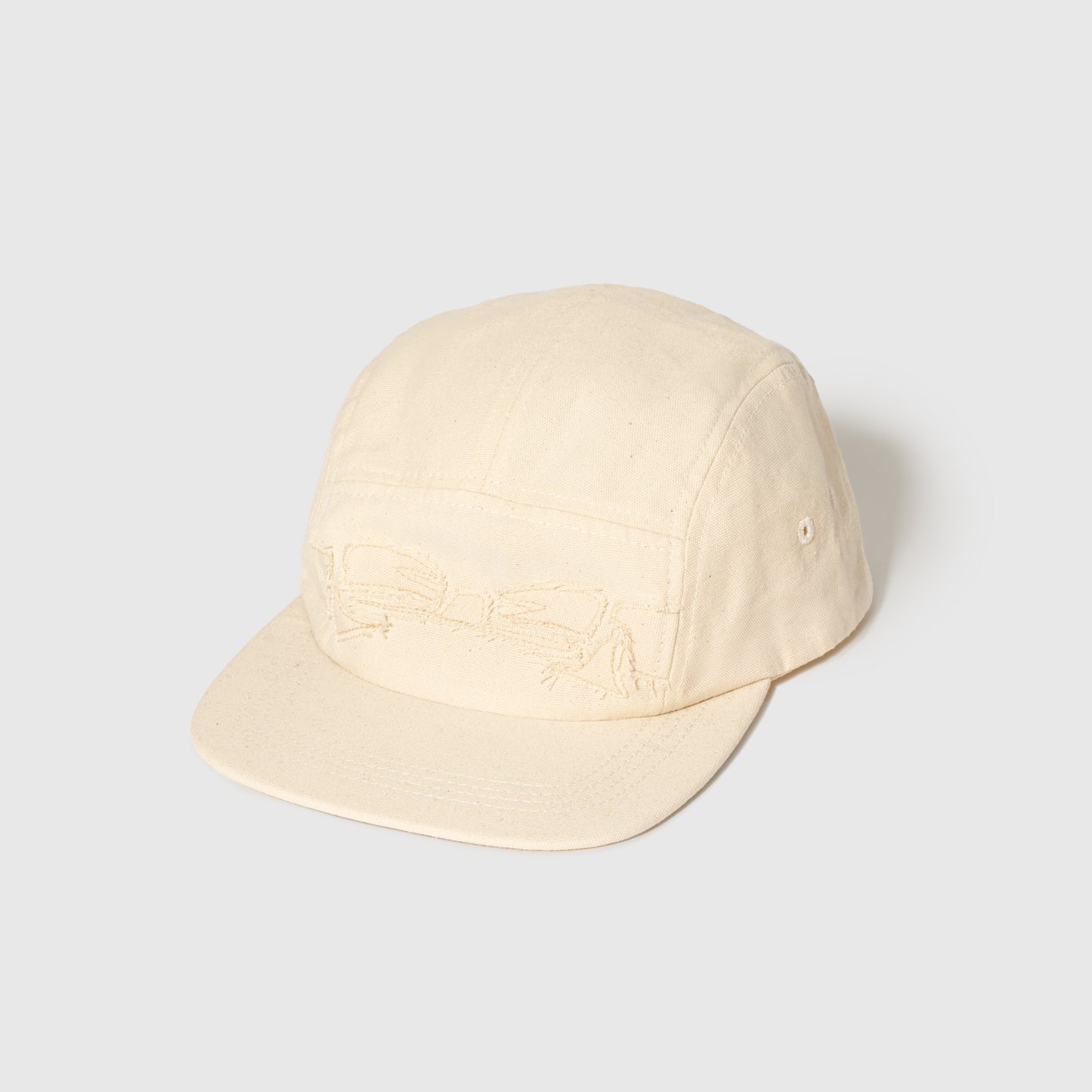the cream cut hat